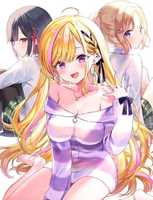 ぷしおがキャラデザした娘達色々 