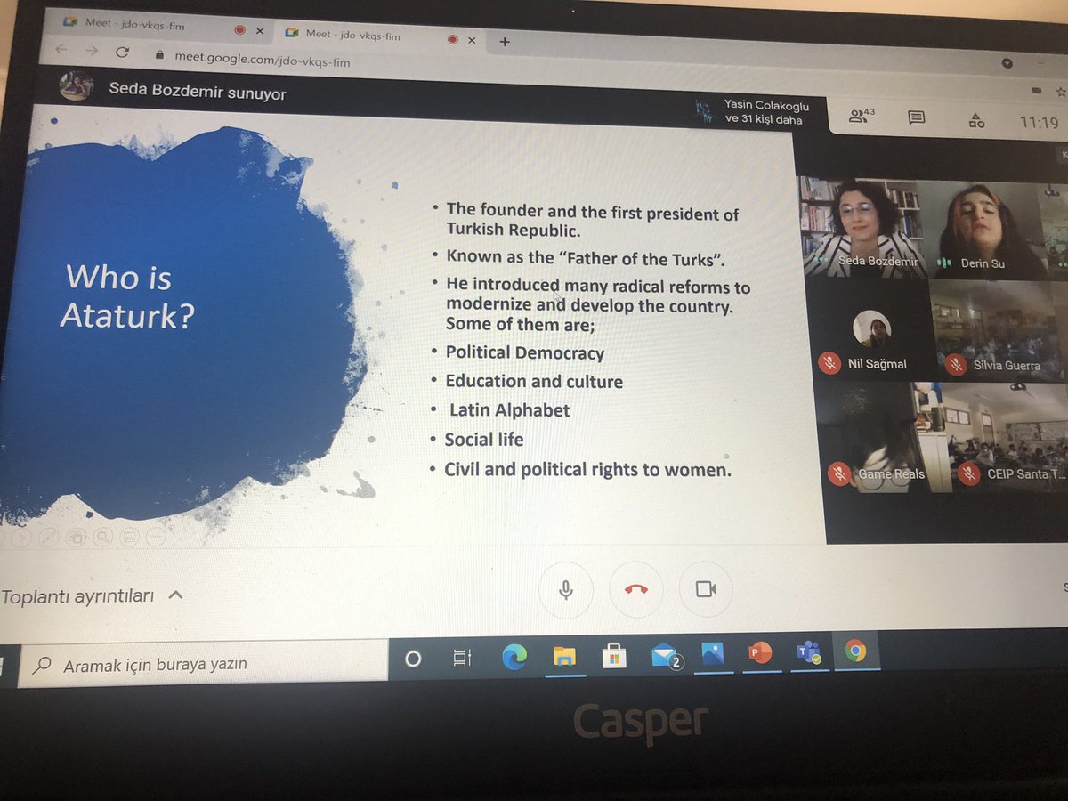 Our second E-twinning meeting has been held with our partner country Spain,it was perfect 👏🏻🇹🇷🇪🇸congrats to all our students 📚@mduranoznacar <a href="/HerdemOguz/">Oğuz Herdem</a> <a href="/gkhnsntrkbk/">Gökhan ŞENTÜRK</a> <a href="/BkOmerli/">BK Ömerli Kampüsü</a> <a href="/ForeignOmerli/">BK Omerli Primary FLD</a>