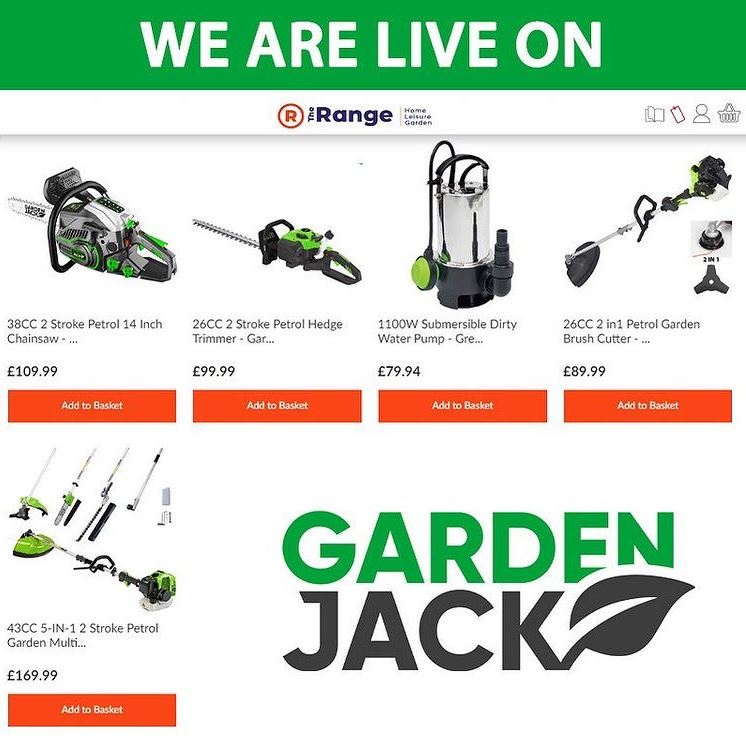 Did you know... You can find our products online at <a href="/therangeuk/">The Range UK</a> !

Follow the link below to take a look... 👀

therange.co.uk/search?q=garde…

#TheRangeuk #TheRange #garden #gardening #gardens #powertools #gardentools #chainsaw #strimmer #trimmer #bushcutter #waterpump