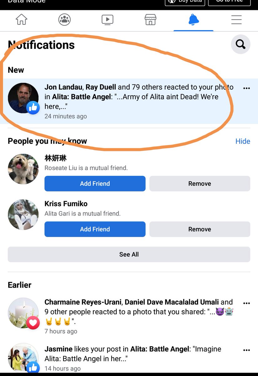 PaulUntitled's tweet photo. ...GUYS!!! is this @jonlandau real fb account???

OH GOD HE NOTICED MY FAN ART!!! He just liked my post of Alita x ArmyoftheDead poster!!! 😮😮😮 THIS IS SO UNREAL, UNBELIEVABLE!!! 😮😮😮
#AlitaArmy #AlitaBattleAngel PLEASE #GiveAlitaHerSequel 🙏🙏🙏 https://t.co/bj2fkNthQg