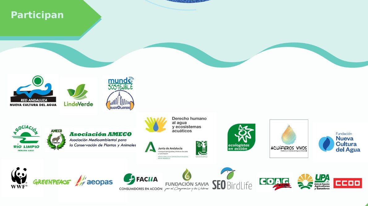 1⃣8⃣ organizaciones sociales participarán en la Fiesta del Agua de Andalucía compartiendo experiencias e iniativas relacionadas con el agua y los ecosistemas acuáticos y debatiendo en torno a la transición hidrica y el Derecho Humano el Agua ¿os apuntáis? redandaluzaagua.org/actividades/13…