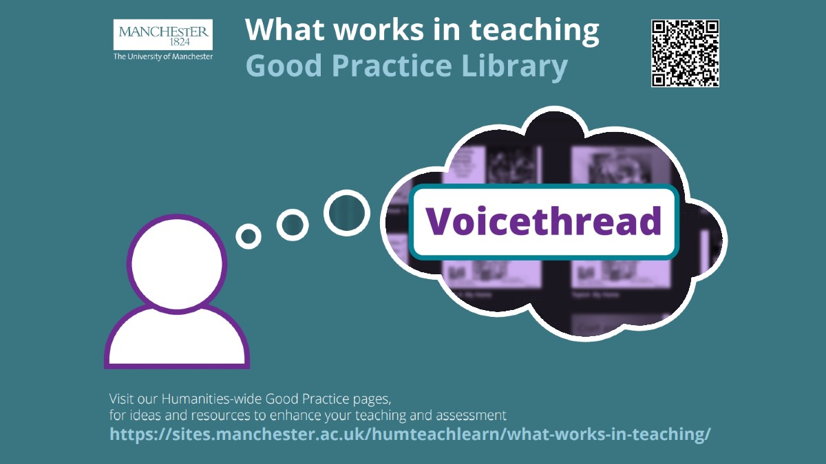 humelearning's tweet photo. Sharing Good Practice:

@JuupStelma and @nahiepalacios (SEED) show us how PowerPoints in Voicethread with short videos provide 'snappy' and accessible weekly introductions to key course content.

Read all about it: https://t.co/3ZEHcjLeOZ https://t.co/i1HbYX0tOb