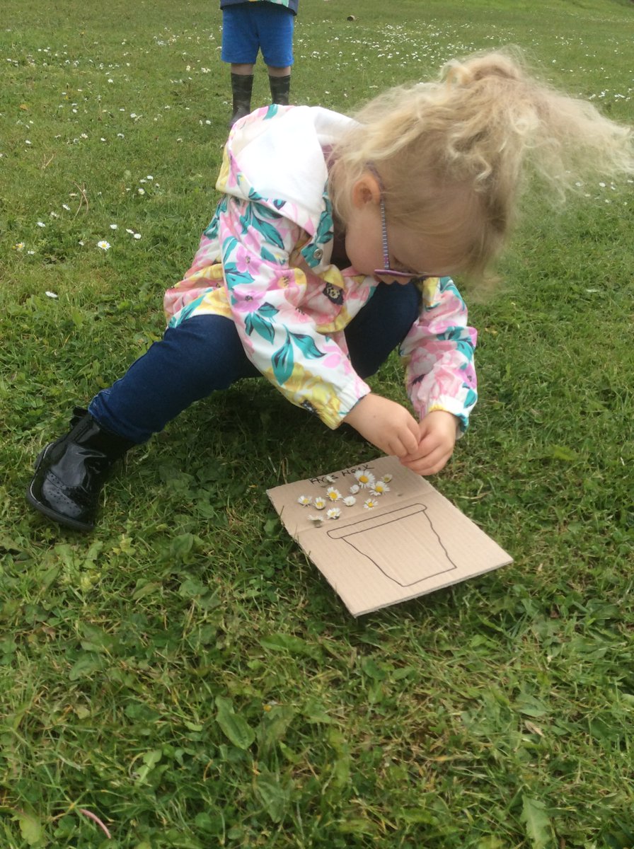 BeckSchool's tweet photo. Look at the amazing artwork our youngest pupils have created today! They are only 2 years old! They have loved getting outside and getting creative! #BeckArtsWeek21 #LittleBeck #EYFS @Things50 https://t.co/jEGgrInYkX