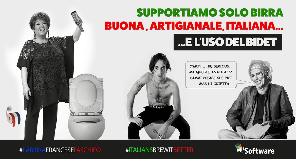 "E i francesi che s'incazzano, che le balle ancor gli girano"

🇮🇹 Software e servizi per il birrifici artigianali italiani
jsoftware.it/j-beer/