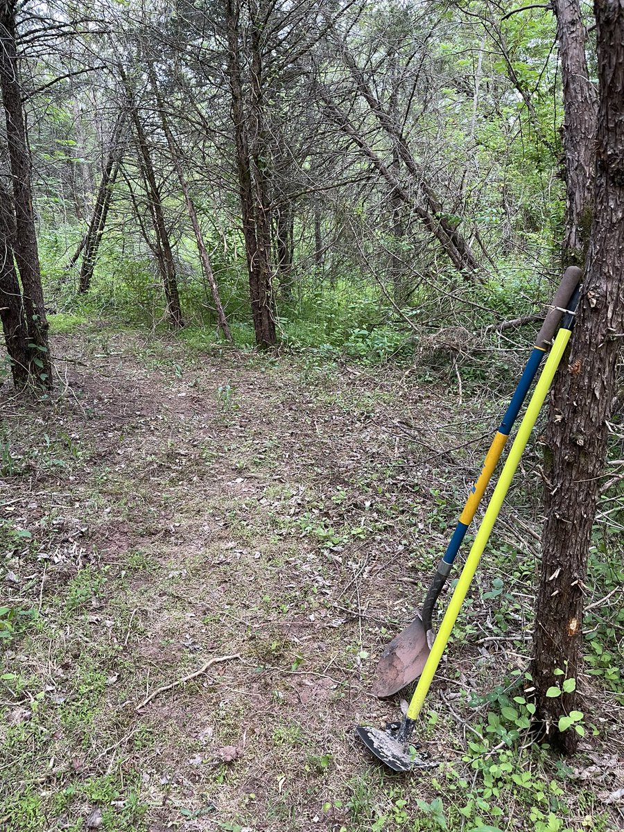 JORBAorg's tweet image. We out here berming before our coffee. Before and after.