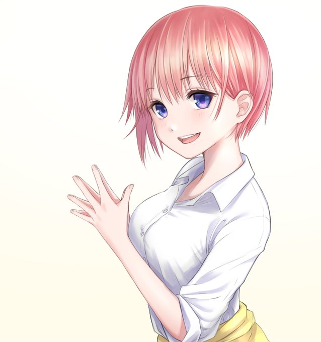 nick🎨Illustrator/Live2D_ご依頼1月着手〜受付中さんがTwitterに投稿した中野一花(五等分の花嫁)のイラスト。