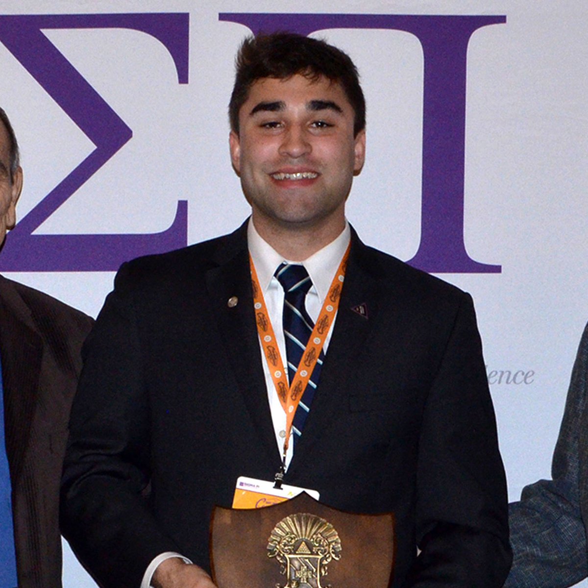 SigmaPiSHU's tweet photo. Last week, our brother @moquete56 passed away. Nick was a Chapter Sage and @SHUIFC President. He was adored by his Delta-Epsilon brothers and will be greatly missed. We mourn Nick's early passing and take comfort in believing that he now enjoys the reward for a life well-lived. https://t.co/zBOfMl6Dor