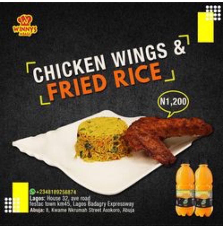 WinnysMeals's tweet photo. Find us on Jumia foods and enjoy an experience you'd forever remeber... 
#lagoschef #lagosfood #foodinlagos https://t.co/p9ZYIM9tHe