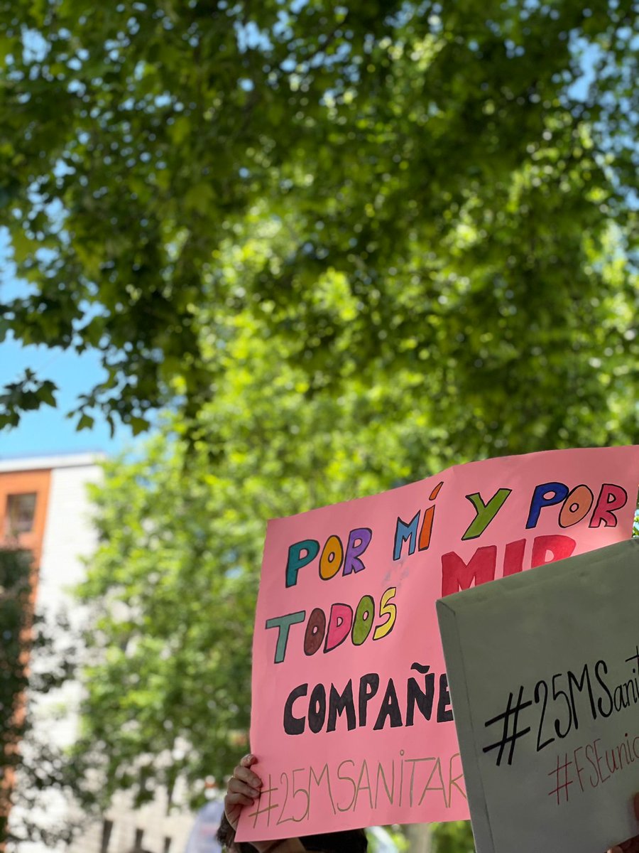 Como siempre, estamos con vosotros. De vuestro lado y a vuestro lado.

#25MSanitario #FSEunida