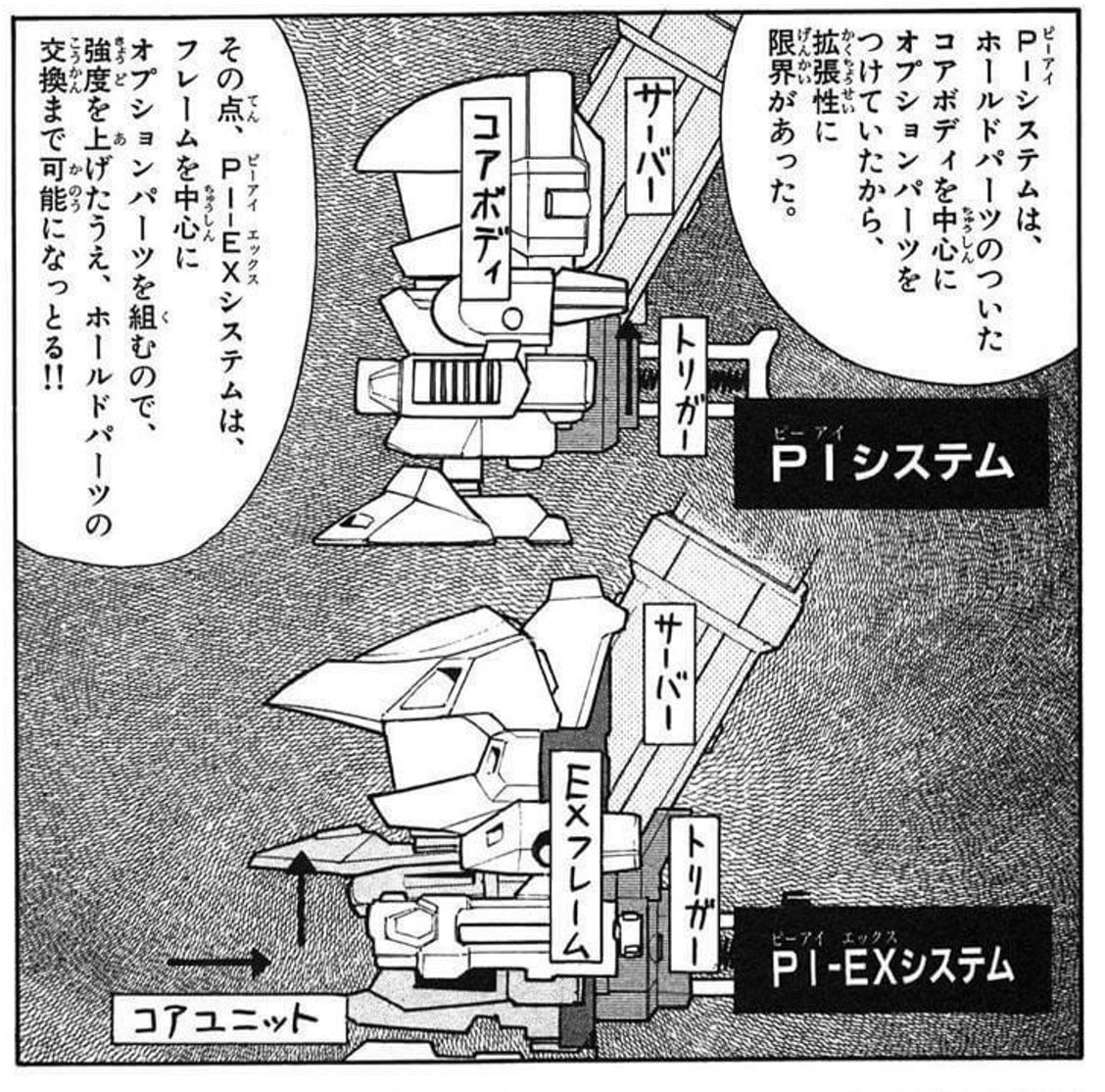 OSギアの登場からPI-EXシステムの完成まで、スーパービーダマンは「カ