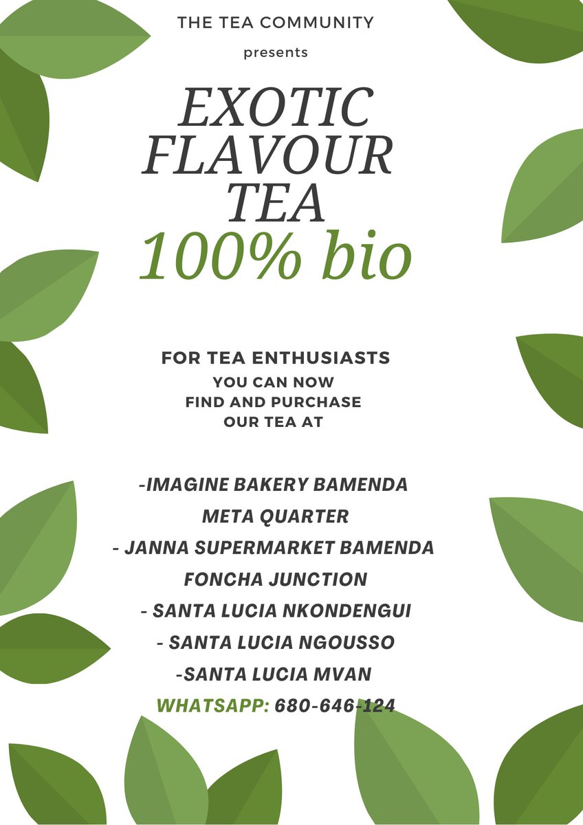 Exoticflavortea's tweet photo. Nombreux sont ceux qui demandent où ils peuvent acheter notre thé. 
Vous pouvez acheter notre thé en ligne et hors ligne  
Ou simplement nous contacter au 680-646-124 (WhatsApp)
Vous pouvez acheter notre thé dans l'un de ces supermarchés 👇👇👇
#exoticflavourtea 
#menthé #thé # https://t.co/DHOoEvY41F