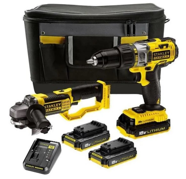 Ventes_Pas_cher's tweet image. Perceuse + Meuleuse SANS FIL18V Stanley FATMAX 18V FMCK464D2 pas cher prix Outillage Cdiscount 349.30 € TTC au lieu de 499 €.

🤩Découvrir ici : bit.ly/3bRTsPO

#stanley #Perceusevisseuse #Perceusepascher #Perceuse #Cdiscount #Outillage #meuleuse