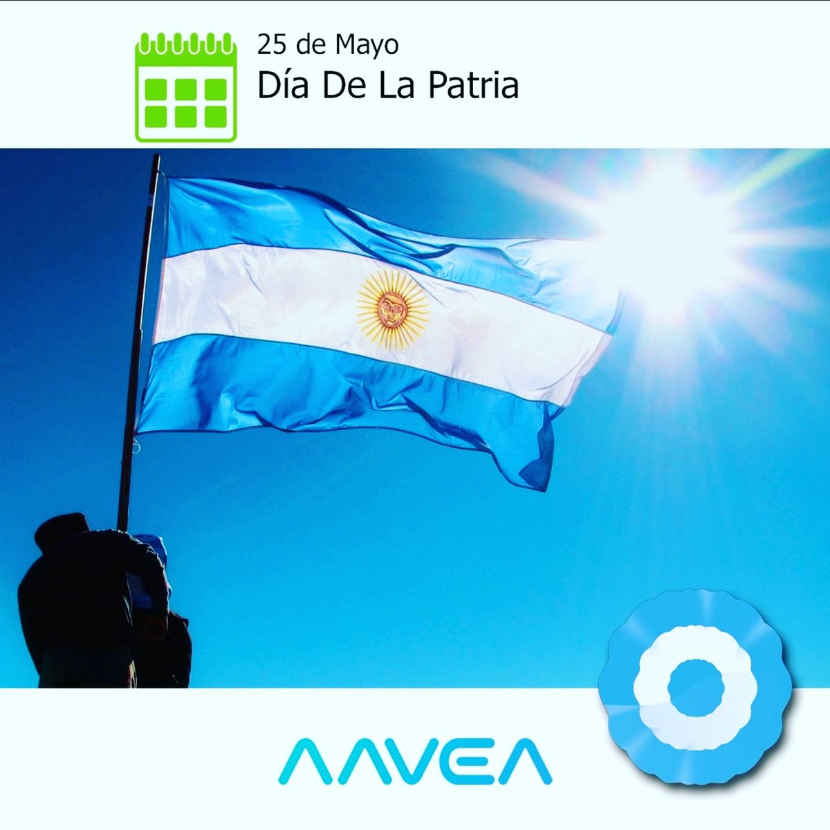 aavea_oficial's tweet photo. Desde @aavea_oficial celebramos el Día de la Patria. https://t.co/LH8VUjTD5K