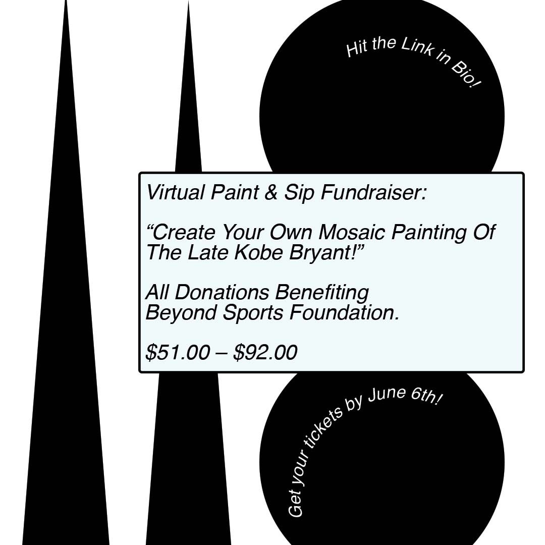 beyondsportsIL's tweet photo. Join us June 16th for a Virtual Paint and Sip event!

Tickets are available at the link in our bio, be sure to get yours by June 6th to receive supplies on time! https://t.co/iIzycL4IgW
