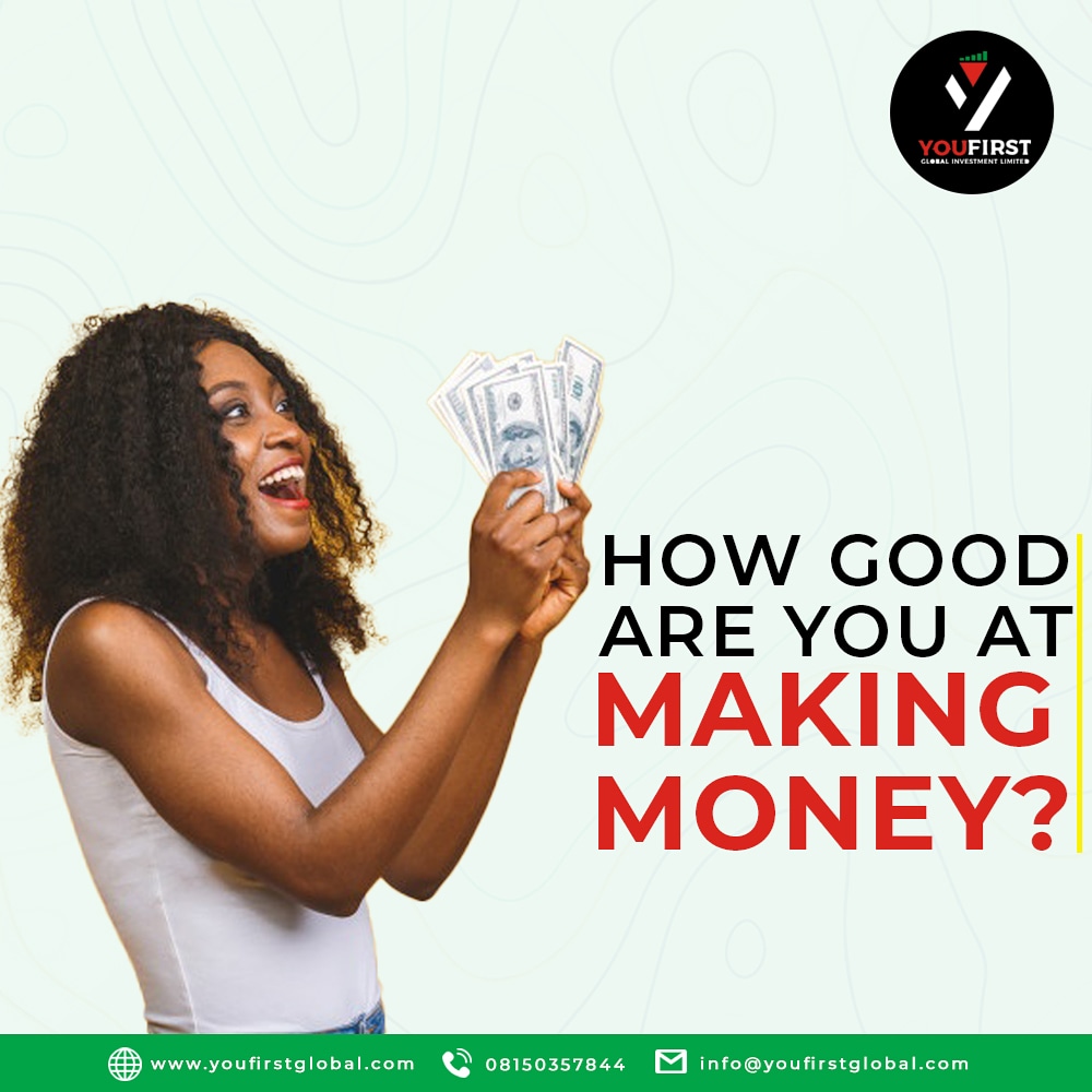YouFirst_Ltd's tweet photo. How good are you at making cool money?🤔

#money #mondaymotivation #makingmoney #invest #investment #save #savings #investwithyoufirstglobal #youfirstglobalinvestmentlimited https://t.co/PtwvdVyKDI