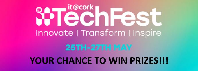 Reminder: Best Tweet from the <a href="/itcork/">EveryNewBaby</a> TechFest using hashtag #CorkTechFest wins a €400 River Lee Hotel Voucher. Get Tweeting! thank you <a href="/RiverleeHotel/">The River Lee</a> for sponsoring