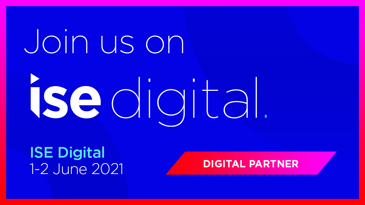 CEDIA_EMEA's tweet photo. The countdown is on! 🙌
Only 1 week to go until ISE 2021! Make sure you register now to access all the exclusive content including main stage talks, keynotes, and more.
Register now: https://t.co/a9ahycU9sC
#ISE2021 #ISEdigital #ISE21 https://t.co/8KT2Jv3pGk