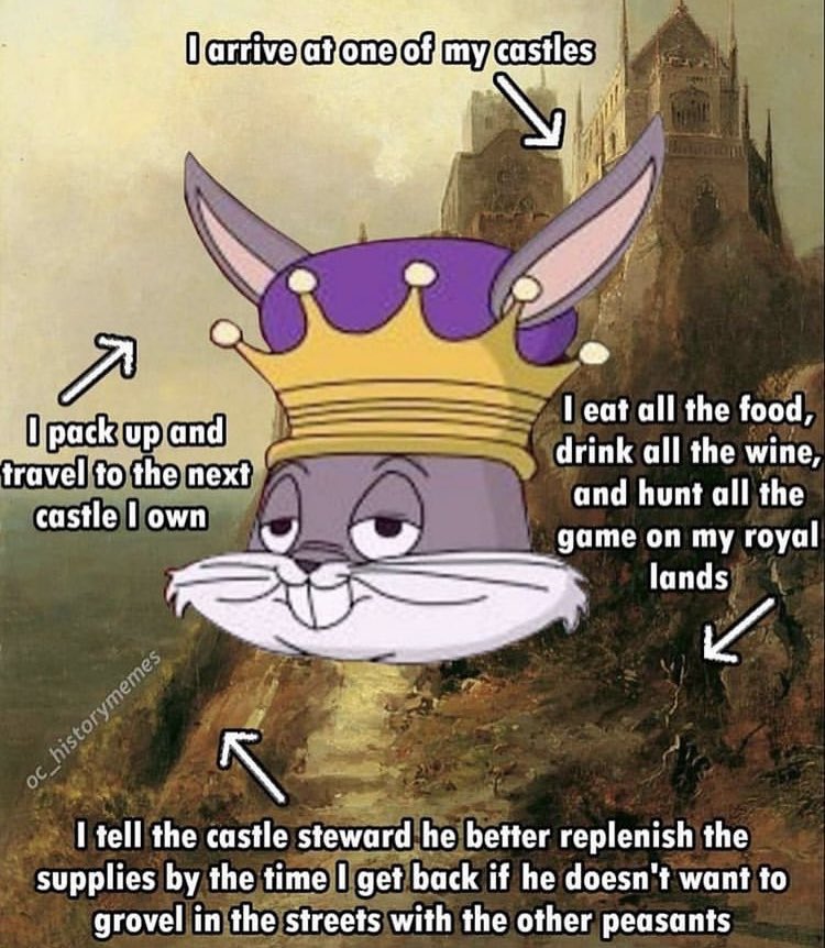 wookieworkout's tweet photo. Love feudalism https://t.co/dwNf8uKqs1