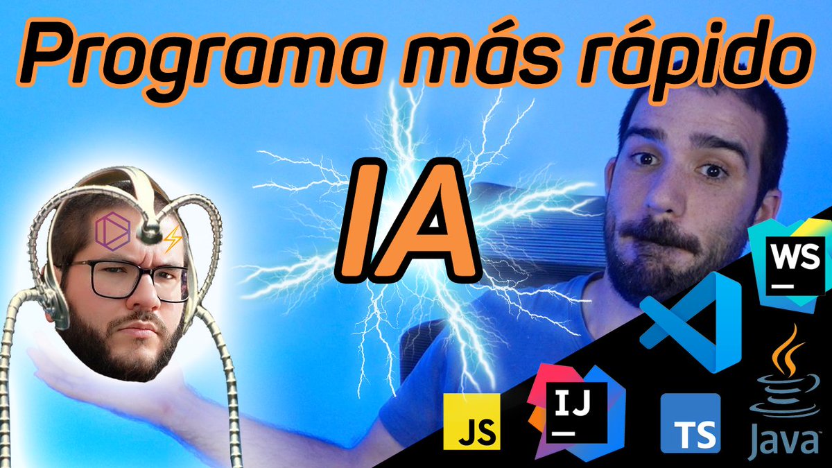 🔴 Esta tarde probamos @Tabnine_ 

La inteligencia artificial que te ayudará a programar más rápido 😬

🕕 18h CEST
🎥 Vídeo: youtu.be/fK8K9nytZz0
🎟️ Sorteo 3 licencias Tabnine Pro 1 año: bit.ly/sorteo-tabnine