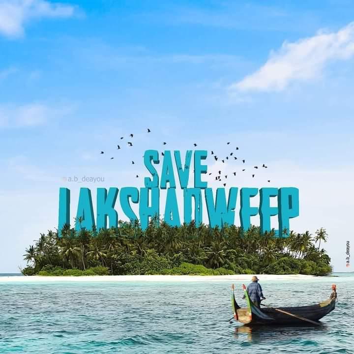 MidhunRiot's tweet photo. #savelakshwadeep https://t.co/h3e26GWKES