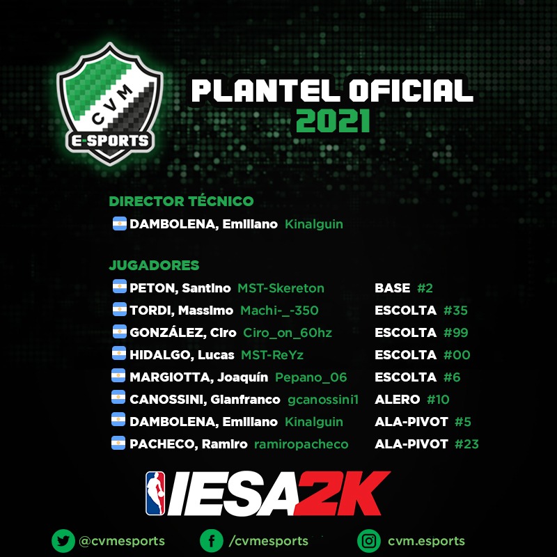 #IESA2K 🏀
¡Nos sumamos a un nuevo juego! Ya estamos de pretemporada participando de la Copa de Plata 🤜🏼🤛🏼

¡Vamos #VillaMitre!
#CVMeSports 
#ElClubDeLaCiudad 🇯🇴