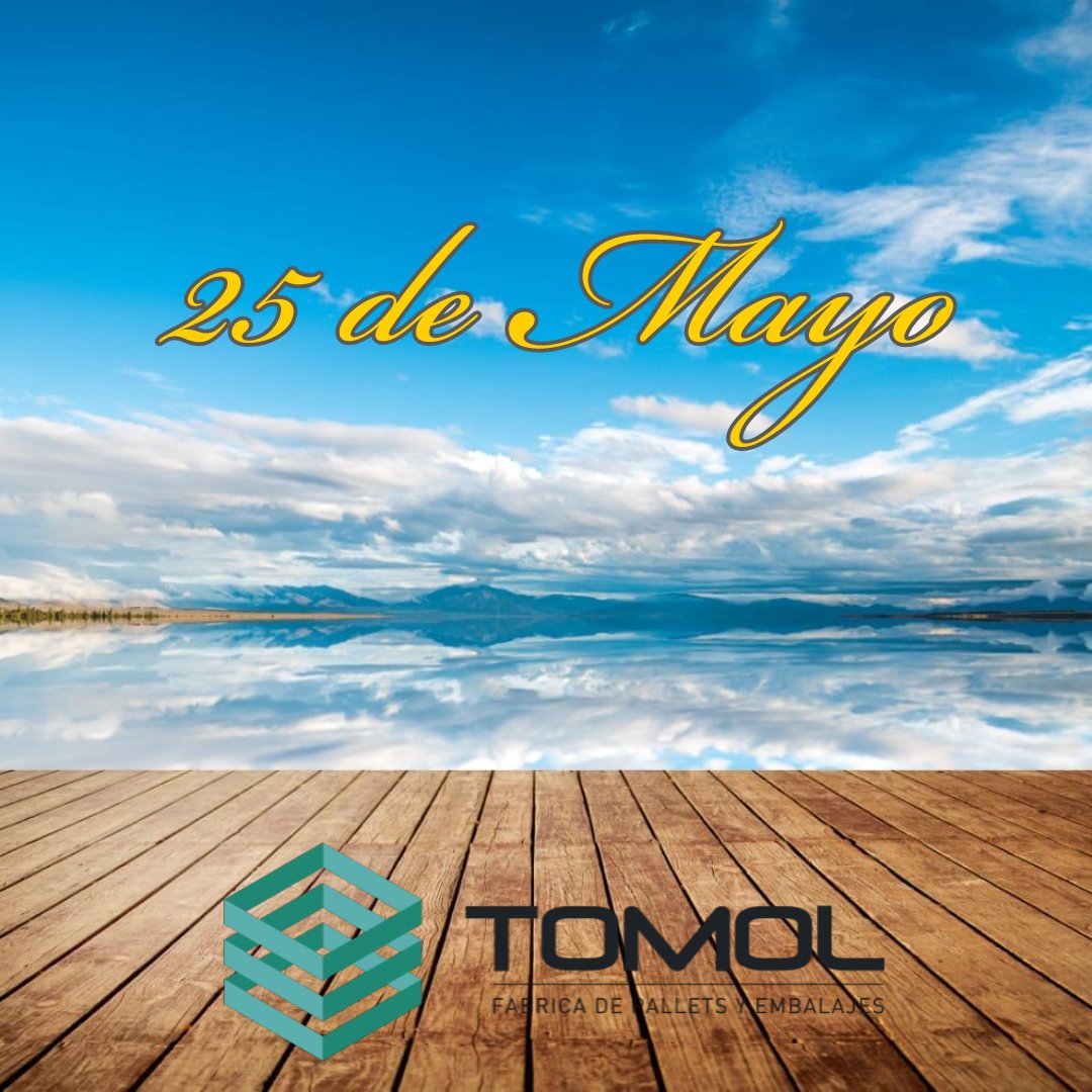 TomolSRL's tweet photo. #FelizDiaDeLaPatria a las manos que trabajan, a las manos que curan, a los que levantan nuestro hermoso país! #ArgentinaUnida
.
.
.
#25deMayo #Feriado #VivaLaPatria #RevolucionDeMayo #PlazaDeMayo #Argentina #FelizDia  #Patria #FelizMartesATodos https://t.co/I2q8TQWihB