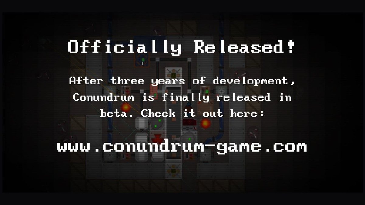 TechEyesight's tweet photo. After nearly three incredible years of development, Conundrum is finally released! You can check it out here: https://t.co/NDnSr90mEc (mobile not supported) #gamedev https://t.co/QPuPAlVkPo