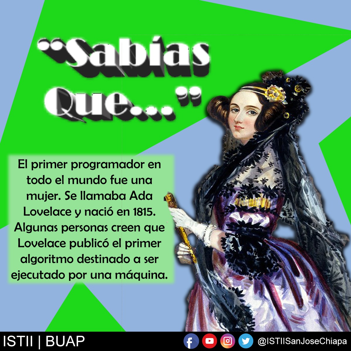 IstiiSan's tweet photo. ¿Sabías qué...?
#ISTII #BUAP #SabiasQue https://t.co/urwI9At5Ou