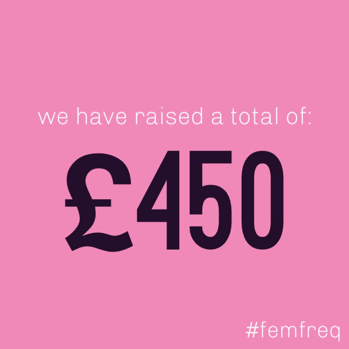 FemFrequencies's tweet photo. 🎀THANK YOU🎀
Thanks to all your generosity, we have raised a total of £450 for @SAYWomen!  Thank you all so much for buying a ticket and donating!
We will let you know once the money has been donated https://t.co/q5QlEu55Ik