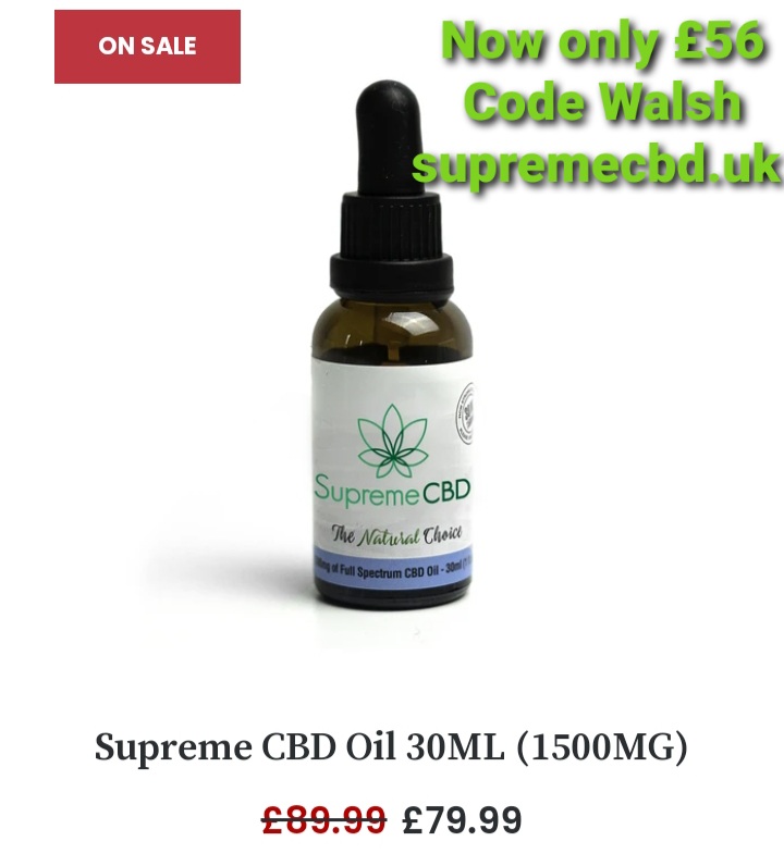 spiderwalshy's tweet photo. Just some of our great discounted prices at https://t.co/MHw69QUkxe 

Just enter code Walsh guys 
@supreme_cbd @afowler06 

Helping me after cancer ✌🏼💜
#neverevergiveup #feckucancer #cbd #exerciseiskey #positivity https://t.co/OyuUhh0z3a