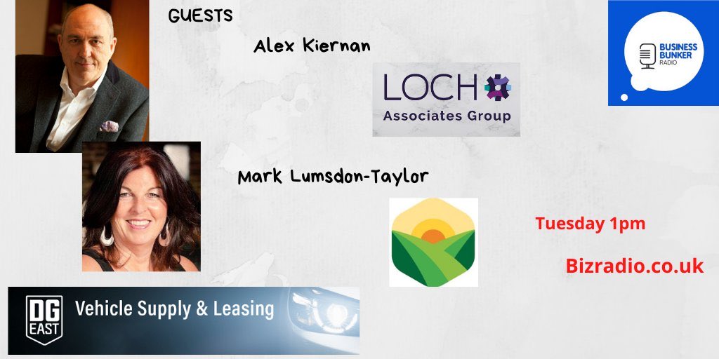 Catchup with the #BBunker Radio Show with 
<a href="/julesserkin/">jules serkin</a> &amp; guests 

Alex @LochAssociates

Mark <a href="/PolicyRural/">Rural Policy Group</a>

Show sponsor <a href="/DGEast1/">D G East</a>
 
Vehicle Supply Services 

kentbusinessradio.co.uk/show-530/