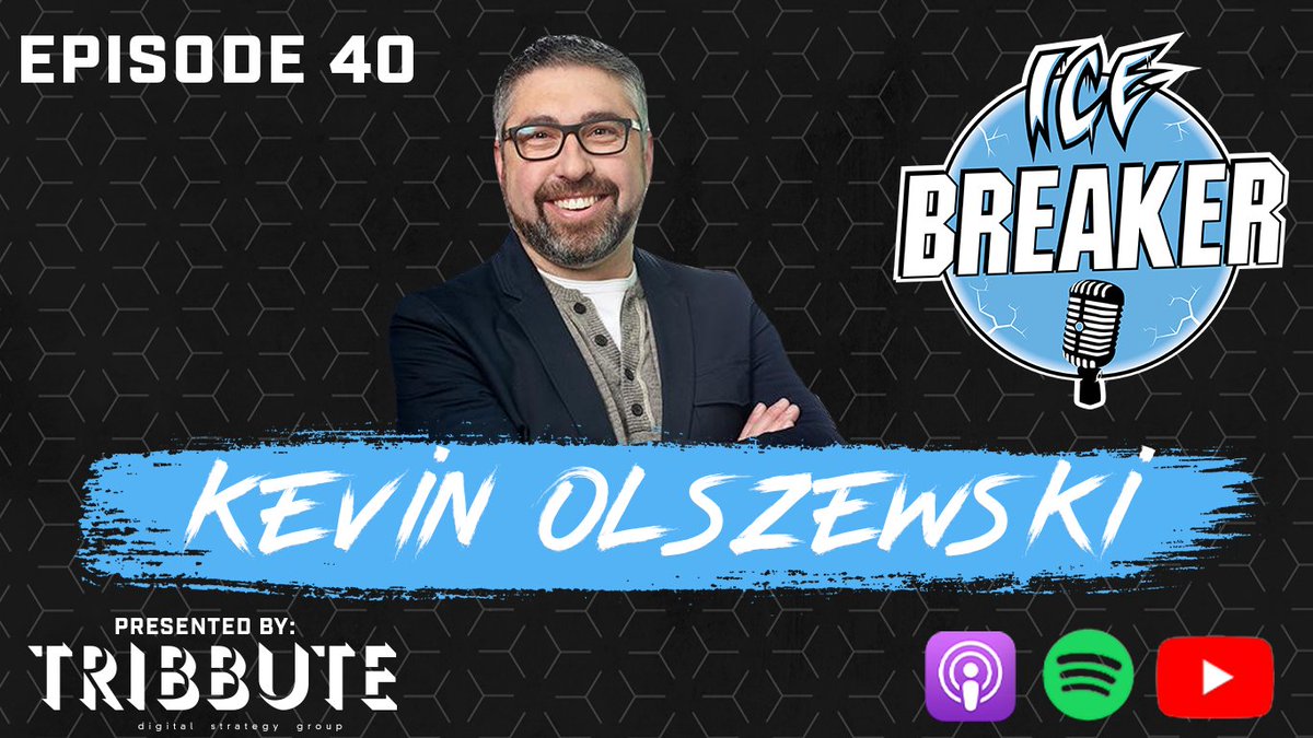 ICEBreakerShoww's tweet photo. 2 New Episodes of ICE Breaker or live now!

Episode 40 - Kevin Olszewski (@SportsKevinO)
Episode 41 - Jake Heisinger (@JakeHeisinger)

Spotify ➡️ https://t.co/YMrHMnueHU
Apple ➡️ https://t.co/C0KN1hPXOL 
Watch ➡️ https://t.co/fUHfnDDonm 

Presented by https://t.co/JHuo9869Kg https://t.co/dOlhIysSz1