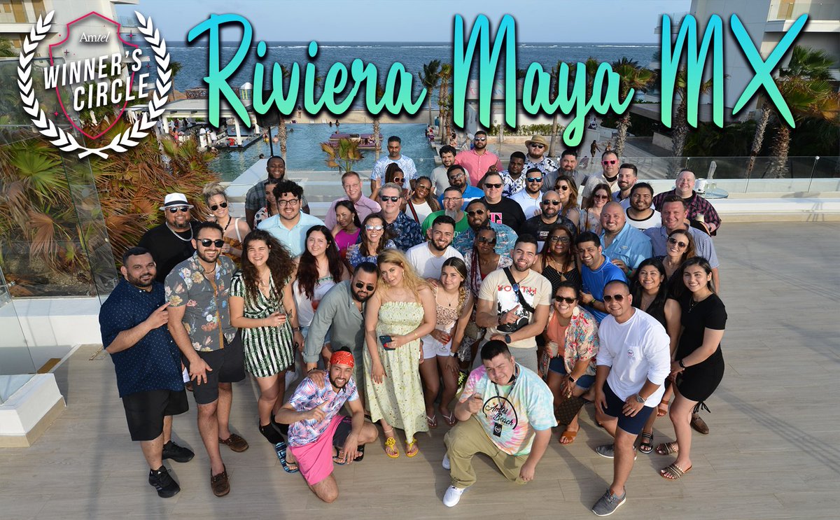 myamtel's tweet photo. Follow Us as we highlight our week of celebration with our 2020 Winner's Circle Winners at the Breathless Resort in Riviera Maya, MX. Congratz to all the winners! Want to join us for next year's trip? https://t.co/WfOs3j0XO0 JOIN THE TEAM! @myamtel https://t.co/6de56La7HY