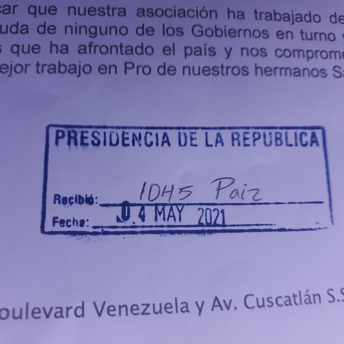 Señor Presidente <a href="/nayibbukele/">Nayib Bukele</a>,
De su apoyo depende que podamos traer una ambulancia ...
   Revise nuestra solicitud