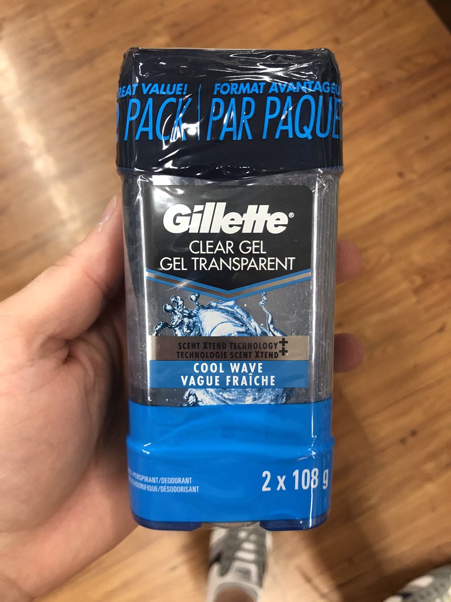 TinoInToronto's tweet photo. @Gillette you changed the size to over 100ml. Now we can’t carry you on flights!  Why would you do this?!! #upsetting https://t.co/QmWHtknlao