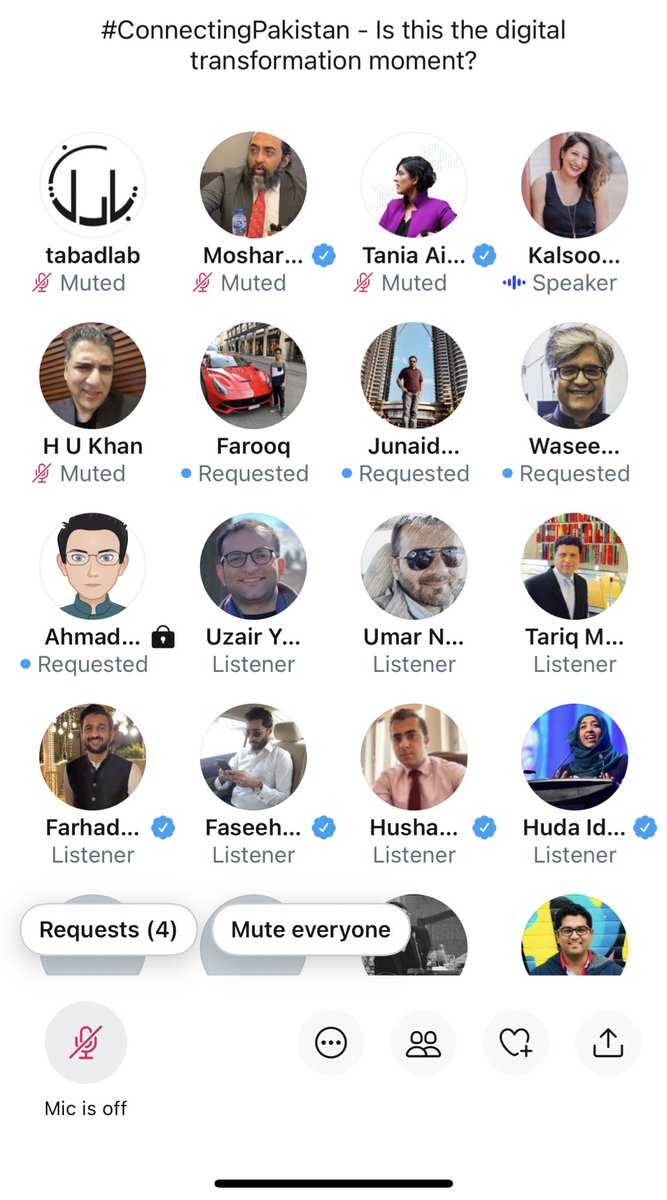 tabadlab's tweet photo. we’re approaching hour two, and going strong!
jump in and listen to #ConnectingPakistan champions for digital transformation https://t.co/NZbuYOZ6Sv