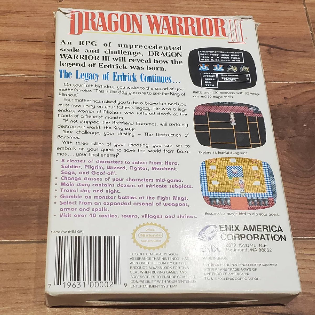 eastretrogamer's tweet photo. Dragon Warrior III for the Nintendo Entertainment System (NES).
#game #games #gamer #gamers #gaming #gaminglife #videogame #videogames #videogamer #videogamers #videogaming #nintendo #nes #notcomplete #retro #retrogame #retrogames #retrogamer #retrogamers #retrogaming https://t.co/4L23ouwIjV