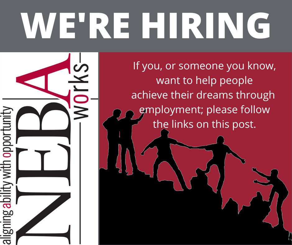 NEBAWorks's tweet photo. Please apply through https://t.co/gdnm8WzNk3 for these opportunities: 
https://t.co/5FGS8BWvoM
 - Job Coach / Job Developer - Hampden County
 - Bilingual Employment Specialist - Hampden County
 - Job Coach / Job Developer - Greater Bridgeport and New Haven https://t.co/aBB8I8wGIZ