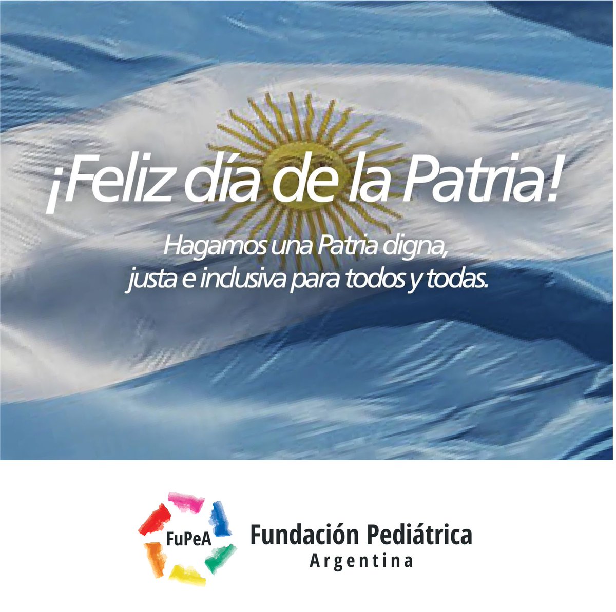 Feliz día de la Patria!

#25demayo #fundacionpediatricaargentina
