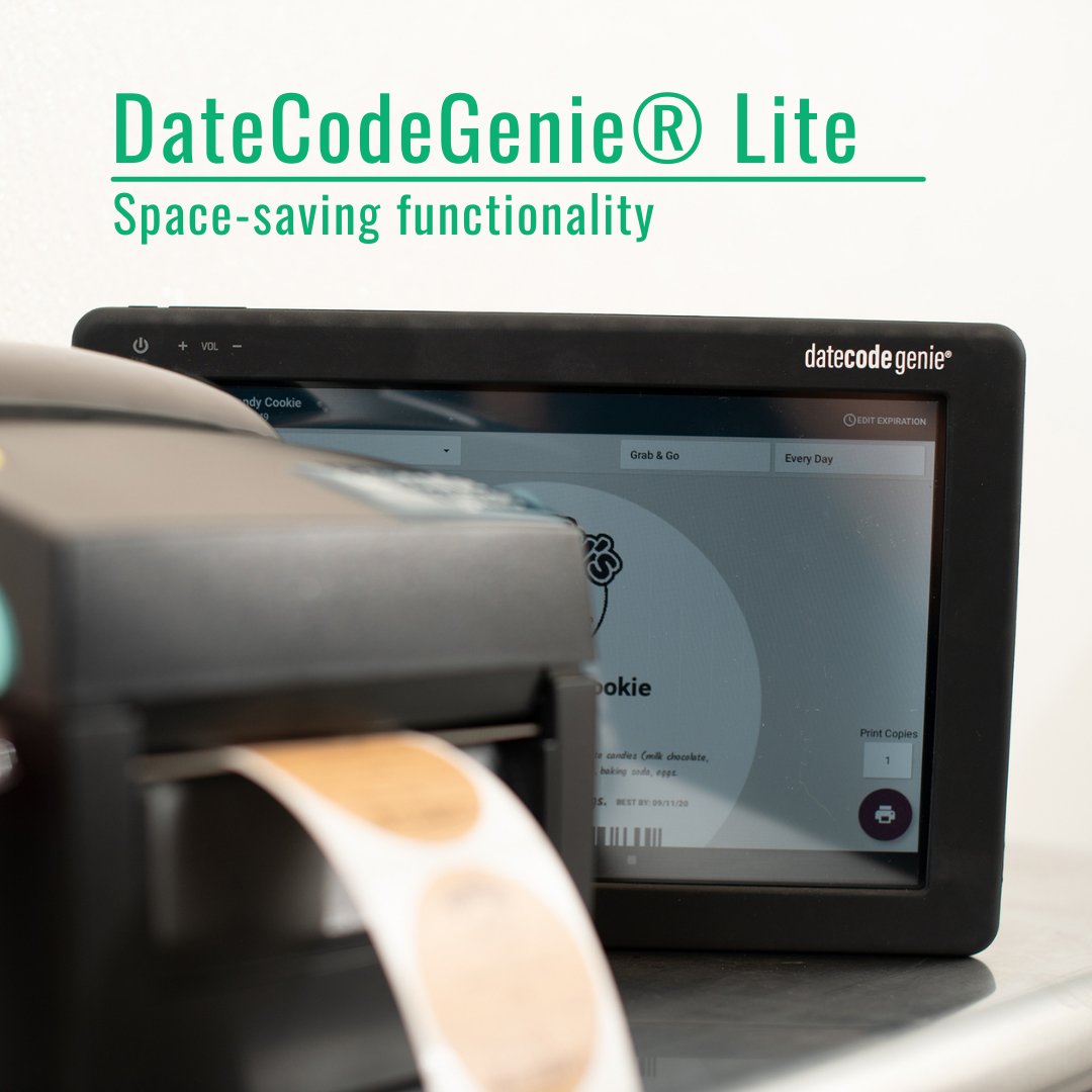 NCCO_US's tweet image. If your kitchen has limited space and requires a portable labeling solution, check out our DateCoddeGenie® Lite. This mighty machine automates the labeling process for both front and back of house operations. bit.ly/2Qo49lD #NCCO #DateCodeGenie #FoodLabels #FoodService