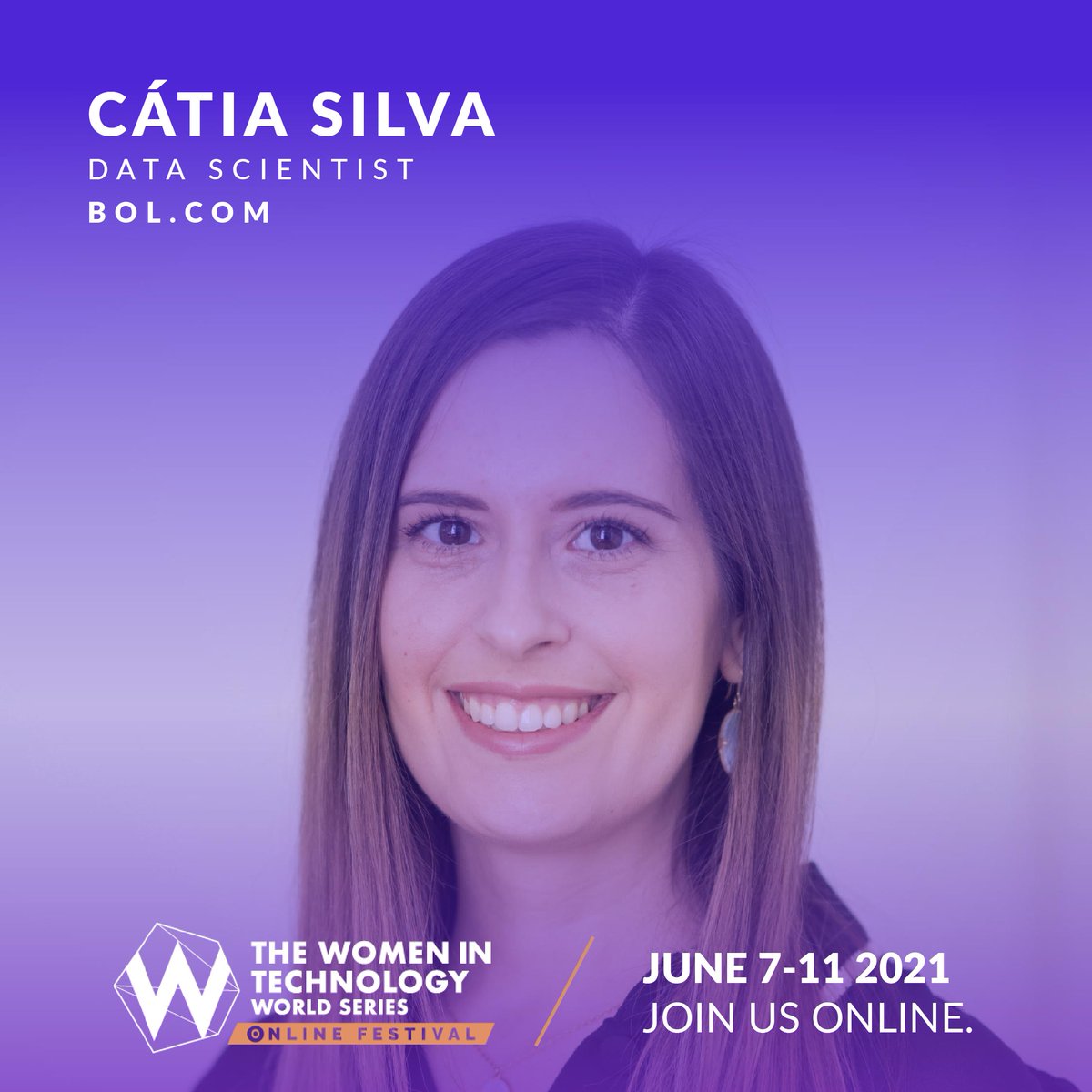 WinTechSeries's tweet photo. We've got some great speakers at #WITOnlineFestival, including Giulia Carletto, Design Manager at @relayr_iot, Janet Maldonado, Head of Engineering at @boehringer, and Cátia Silva, Data Scientist at @bol_com! https://t.co/UV2lvQRP7A
