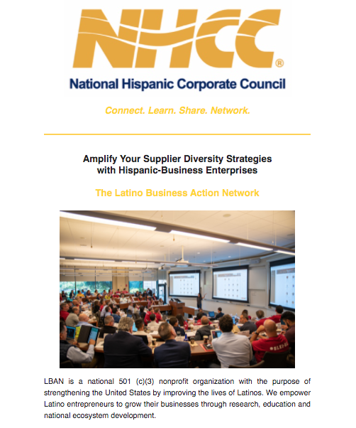 NHCCorg's tweet photo. Amplify Your Supplier Diversity Strategies with Hispanic-Business Enterprises at @LBANstrong
#ConnectLearnShareNetwork with #NHCC & #LBAN
https://t.co/UmVORI3Pwy https://t.co/T7CAaeUQeB