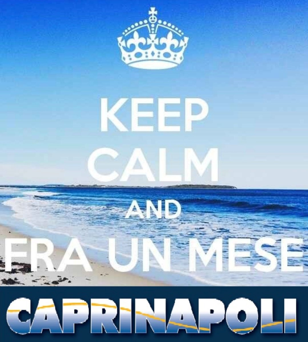 caprinapoli54's tweet photo. Are you ready? https://t.co/UeSm9YBi37