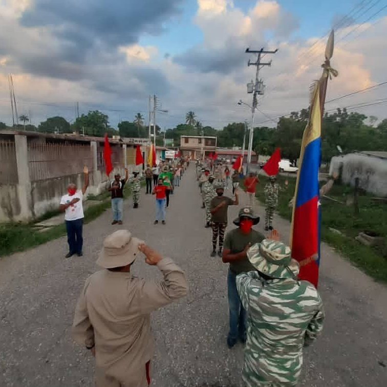 ManuelGBernalM's tweet photo. 🇻🇪 Aferrados a los ideales libertarios y humanistas de Bolívar y Chávez, permanecemos efectuando reuniones patrióticas en todo el Territorio Nacional, a fin de garantizar la Soberanía de la Patria Grande.

#LiberenALosPatriotas 
#VenezuelaSeRespeta https://t.co/k2xghasOon