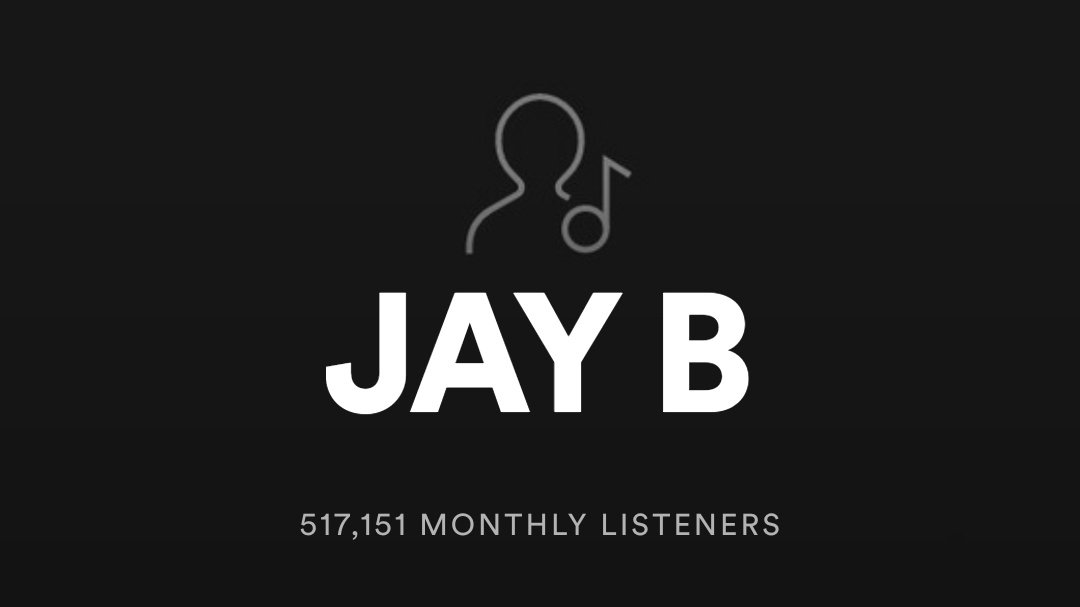 GOT7Charts__'s tweet photo. JAY B has surpassed 500K monthly listeners on Spotify. 

#JAYB #GOT7 #갓세븐 #Jaebeom @JAYBDEF___ @GOT7Official https://t.co/61UxrfqPtx