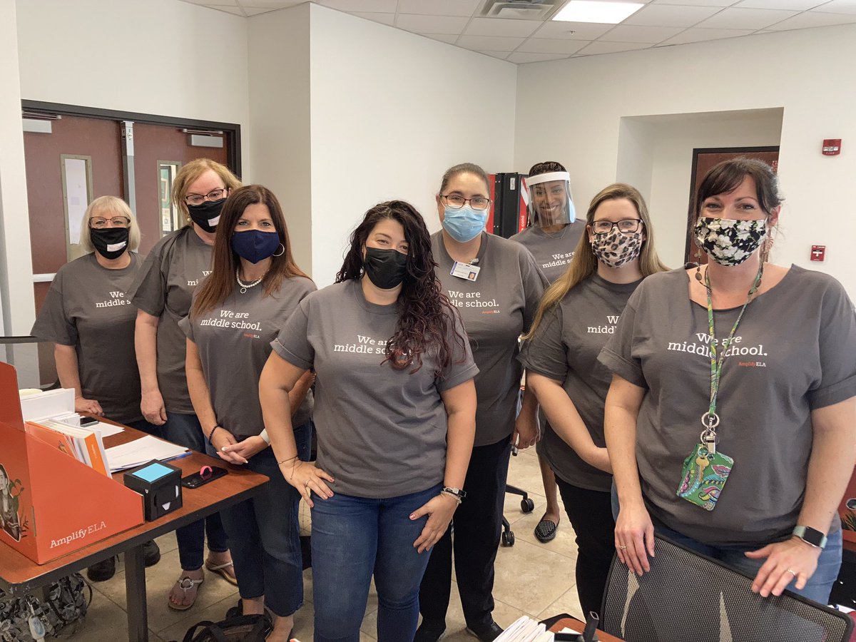 Cat54768135's tweet photo. Some of Indian River Schools best are quickly becoming Amplify ELA experts. Ready to watch middle school ELA scores SOAR. @IRCSchools @Amplify #watchreadingscoressoar #learningisfunagain https://t.co/wLDMMLdh9h