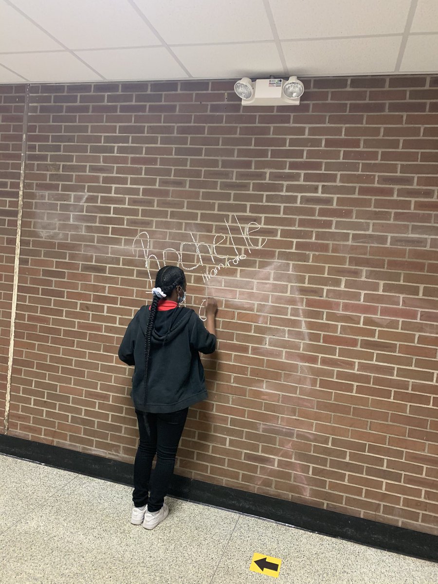 AcademySupports's tweet photo. One of the traditions our students who have successfully completed our program look forward to is getting to tag our wall. @Linda_Watkins19 @DrNHenderson #FinishstrongIPS https://t.co/c9XXeQMLF6
