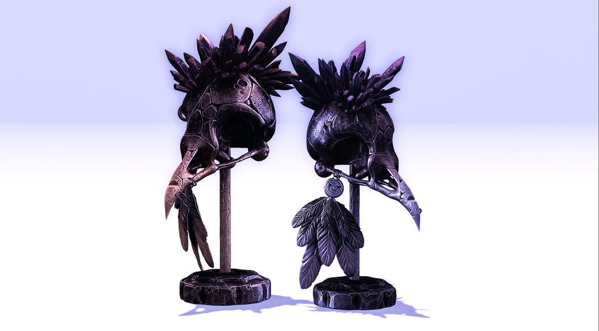 LizagnaNoodles's tweet photo. So I’ve doing themed releases for #secondlide so everything is cohesive, through the month. Still more to do but seeing them come together has been neat. #artistsontwitter #zbrush #SubstancePainter https://t.co/B5Aen2KCWX