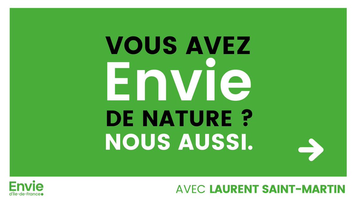 LaurentSMartin's tweet photo. Pour l’#IledeFrance, nous avons #EnviedeNature.

🟢 Garantir un espace vert à moins de 15 minutes de chaque Francilien

🔵 Mettre fin aux dépôts sauvages de déchets

Découvrez nos 154 propositions ➜ https://t.co/bDg1f1MDNM

#EnvieIDF https://t.co/8KecWcVot9