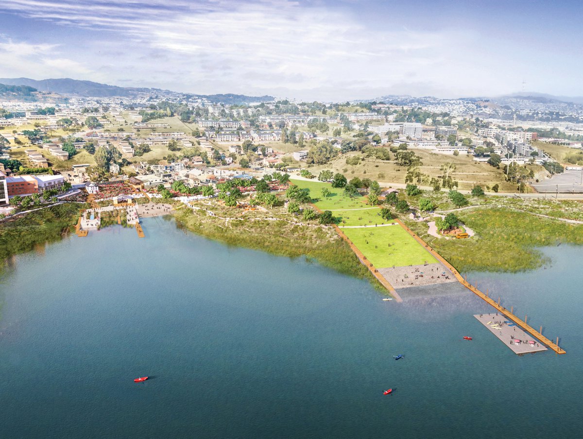 Calling all artists with a strong connection to Bayview-Hunters Point!📣 
We're looking for an artist to lead the community-centered design process for a hypecourt + spiral plaza at India Basin Shoreline Park🏀🌊🍃
Applications due by May 31, details here: sanfranciscoparksalliance.org/event/india-ba…